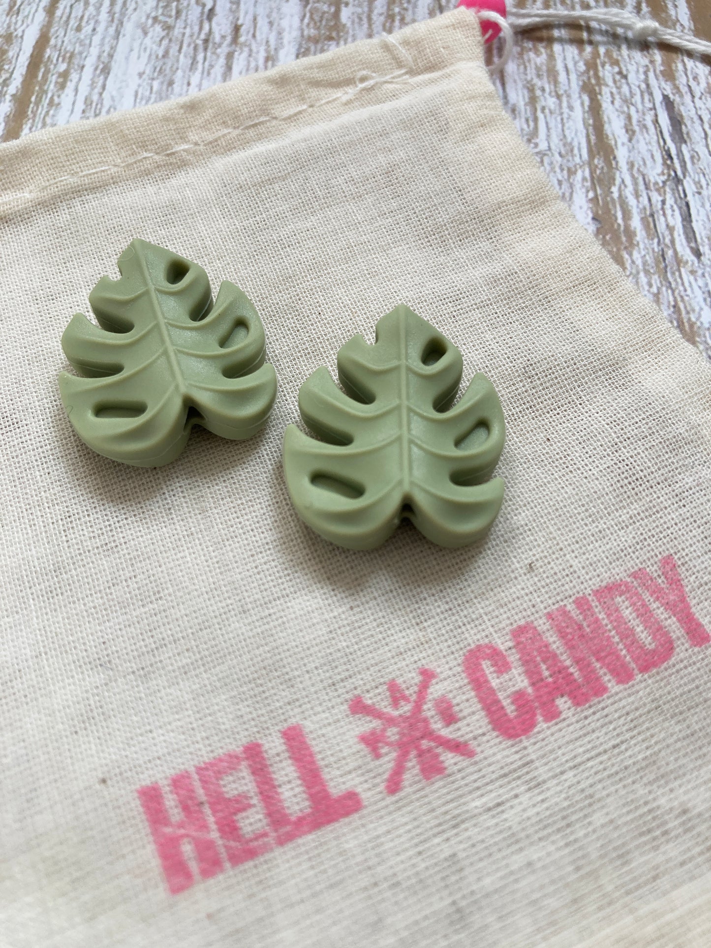 Hell Candy | Knitting Needle Protectors - Monstera