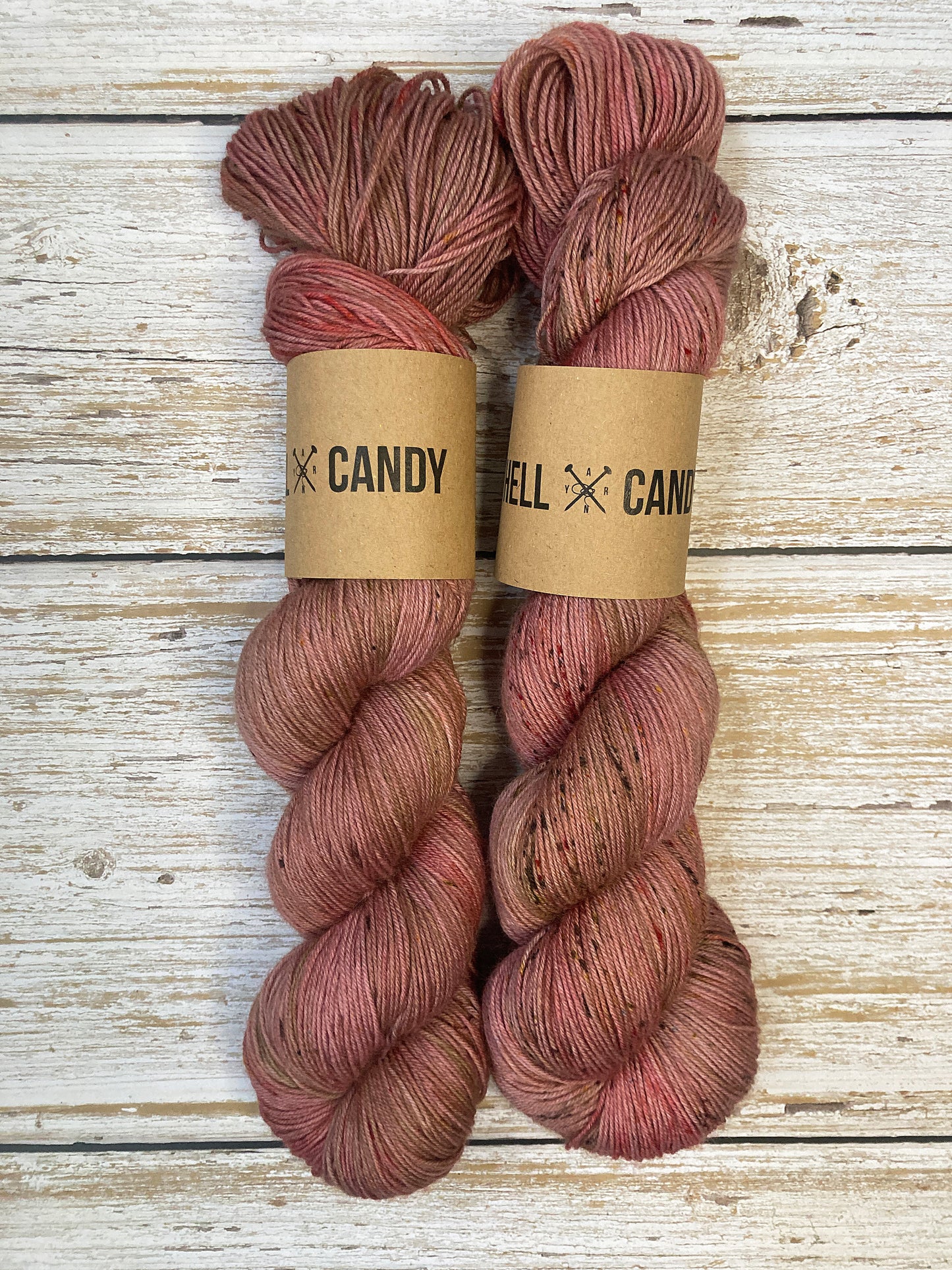 Hell Candy | hand dyed merino blend luxe sock yarn - Hawthorn