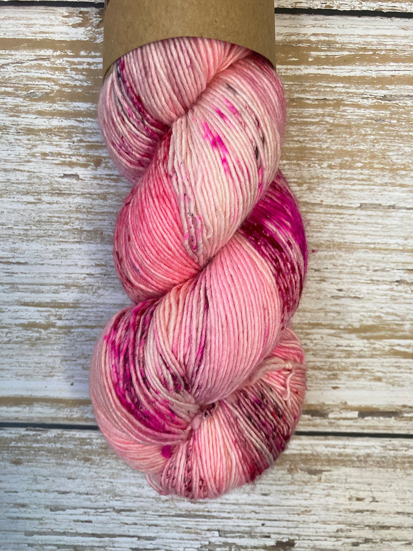 Hell Candy | hand dyed merino single ply yarn - Kiss Kiss Bang Bang!