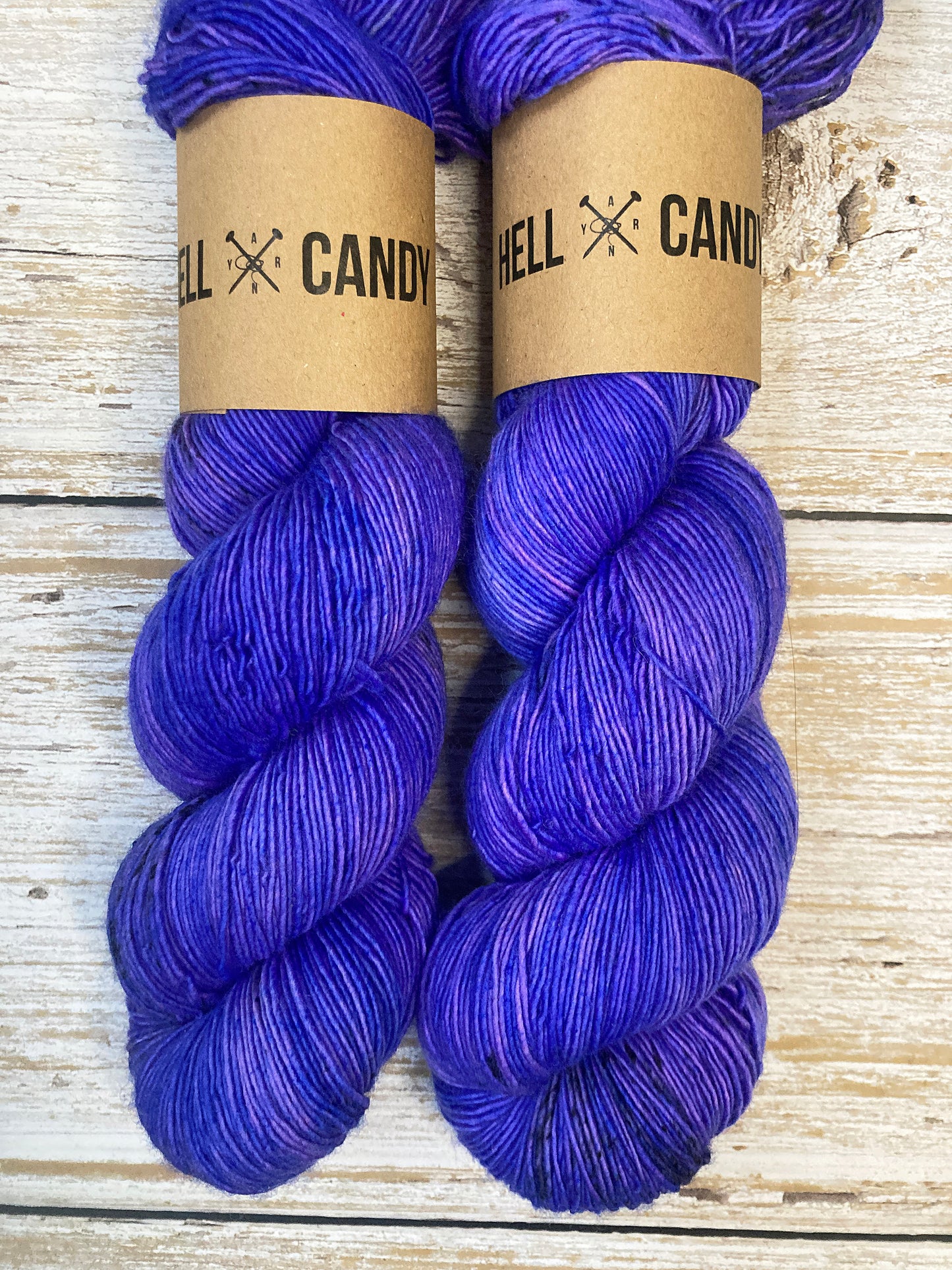 Hell Candy | hand dyed merino single ply yarn - Potion