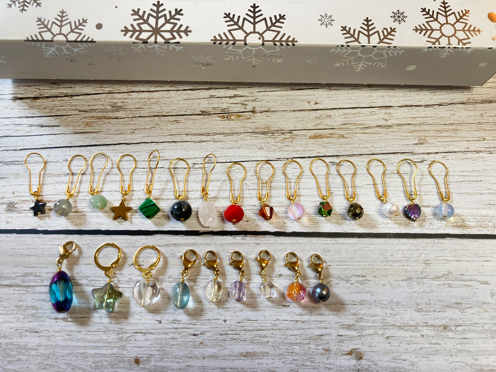 Hell Candy Knitting and Crochet stitch marker Advent 24 Day Calendar