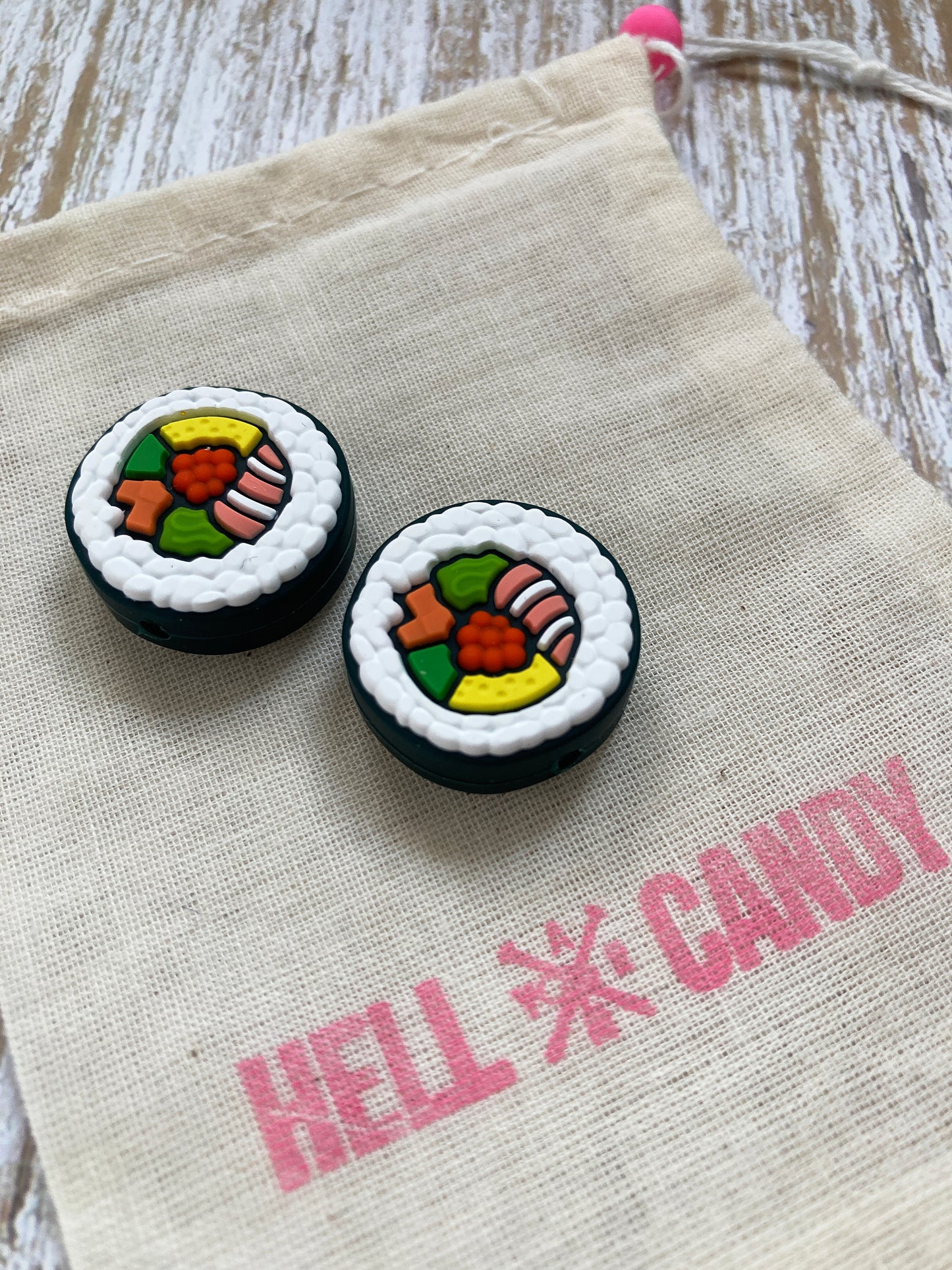 Hell Candy | Knitting Needle Protectors - Sushi
