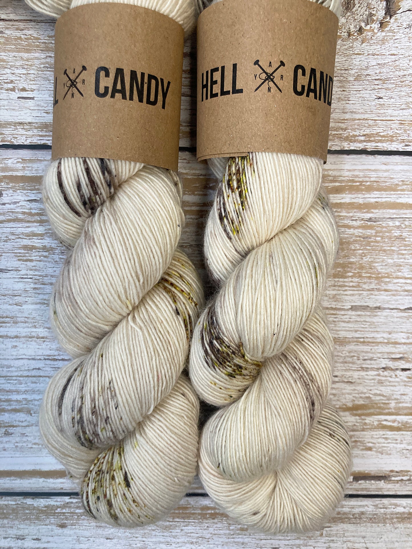 Hell Candy | hand dyed merino single ply yarn - O.M.G Dog!