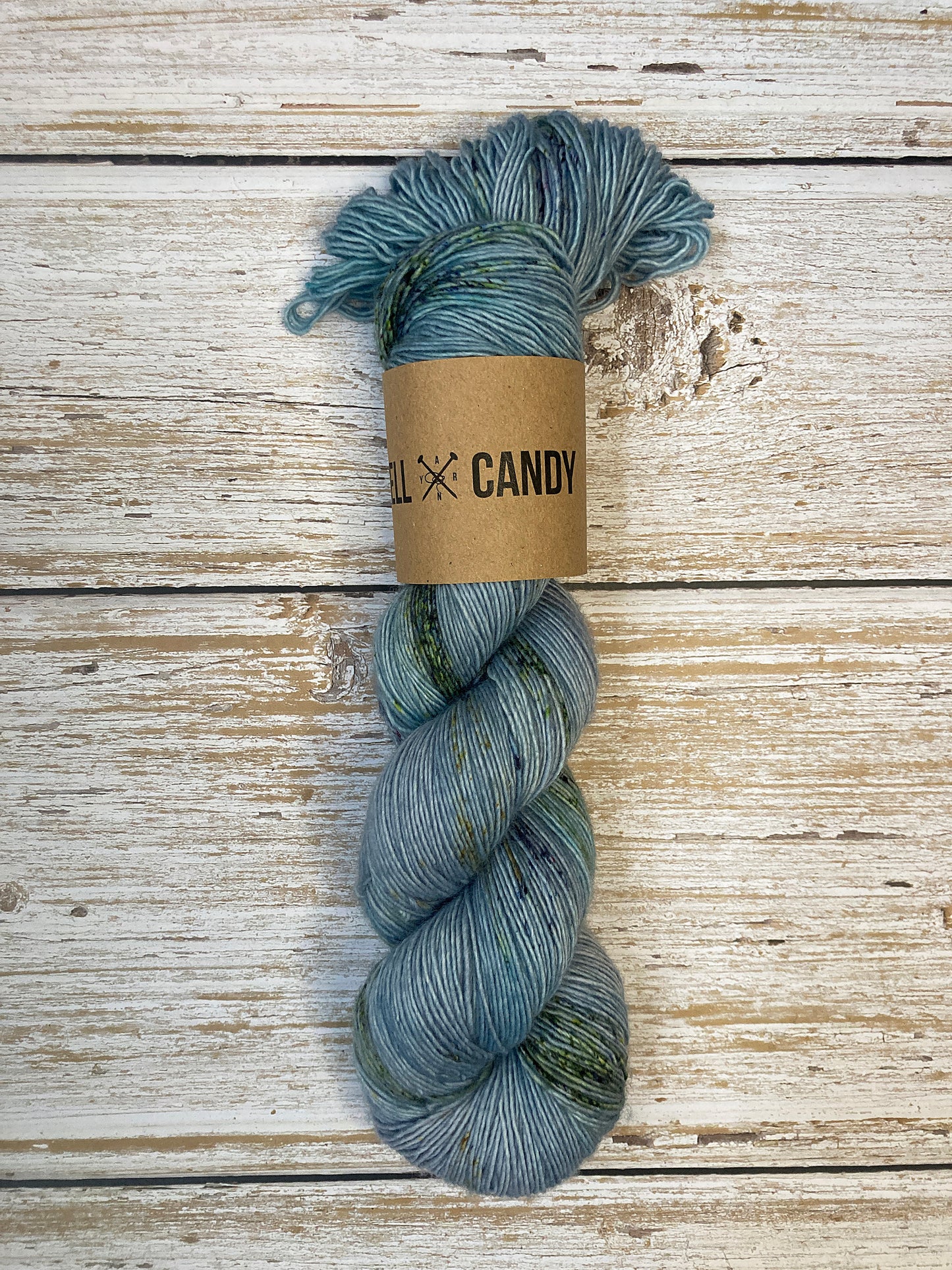 Hell Candy | hand dyed merino single ply yarn - Tidal OOAK